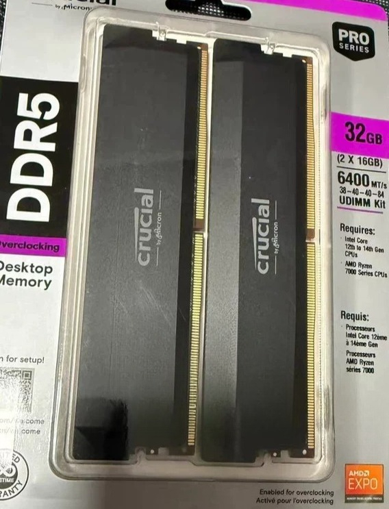 Ddr5 32Gb - مجموعة ذاكرة الوصول العشوائي DDR5 بسعة