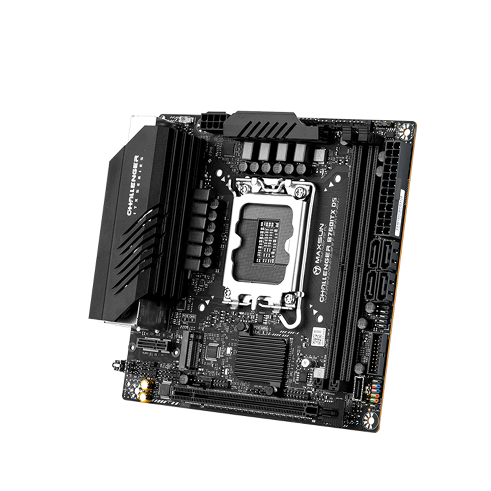 اللوحة الأم للعبة MAXSUN B760I - مراجعة Ddr5 64Gb وسعره