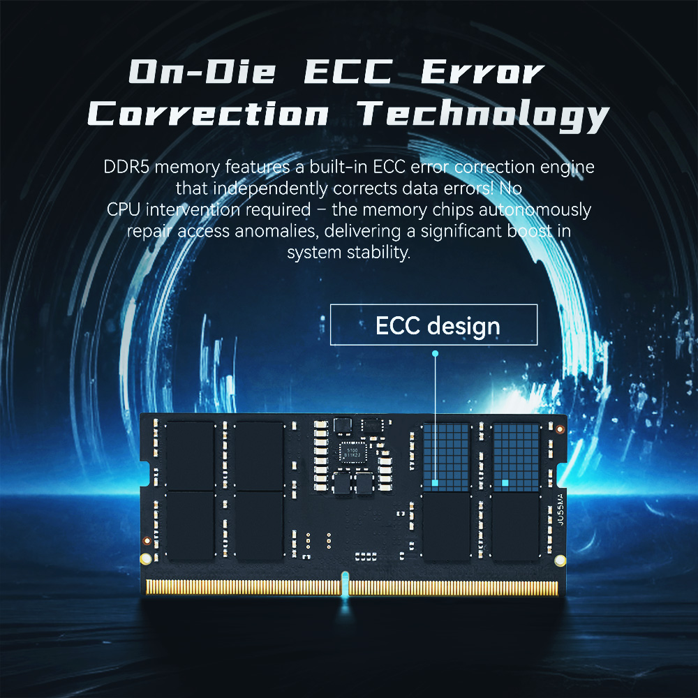 ذاكرة GUDGA DDR5 بسعة 8 جيجابا - مراجعة Ddr5 4800Mhz وسعره