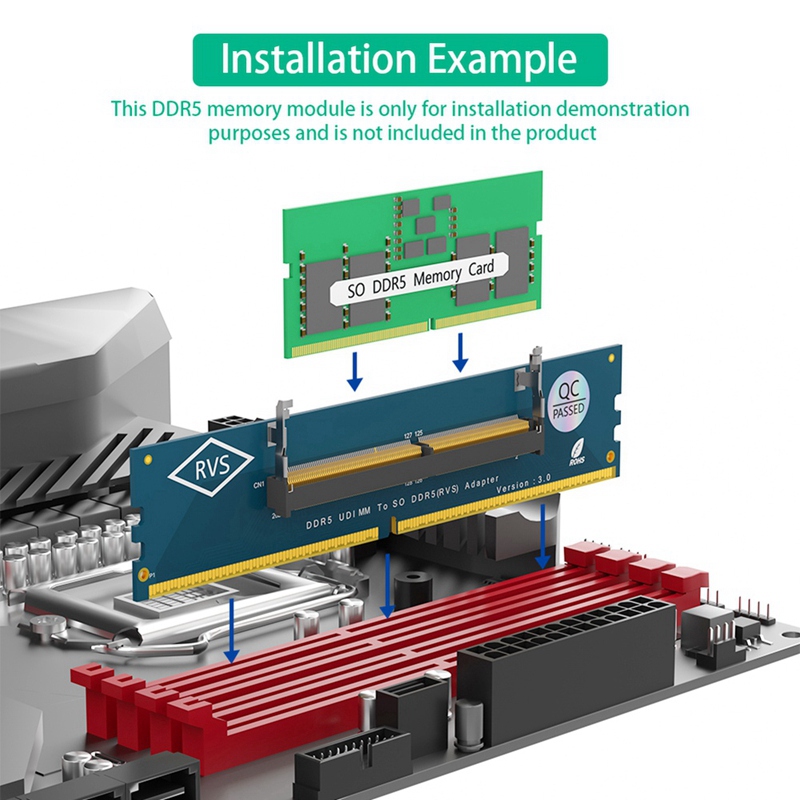 بطاقة محول ذاكرة DDR5 من نوع S - مراجعة Ddr5 Ram وسعره