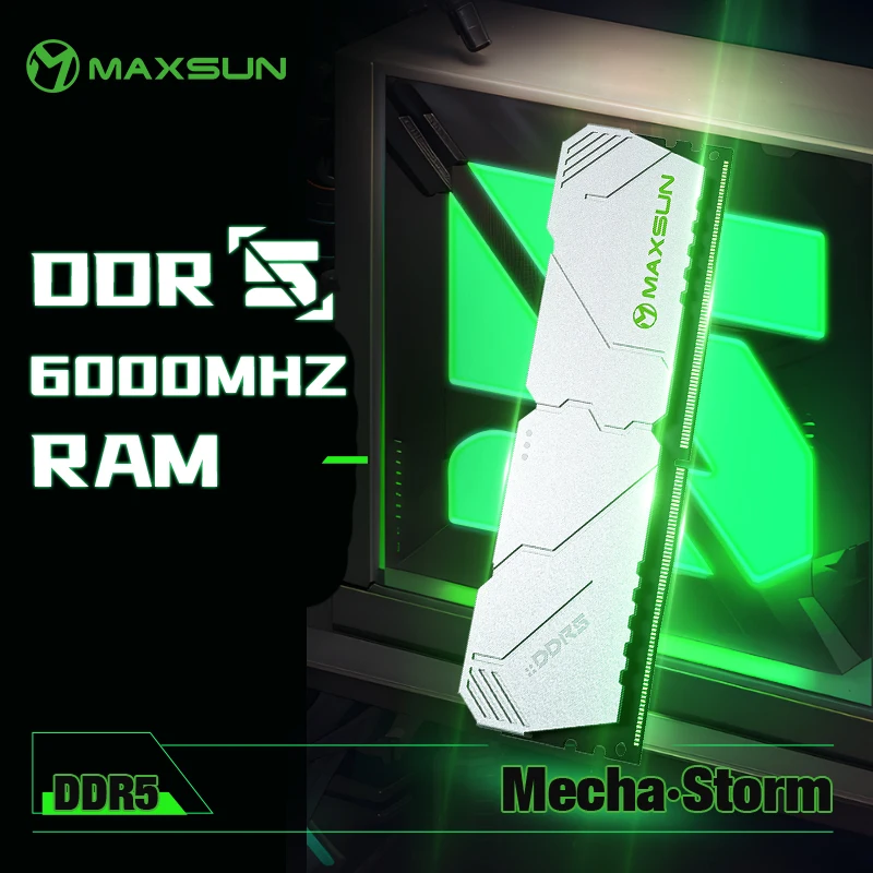 MAXSUN المبرد Memoria RAM DDR5 - مراجعة Ddr5 32Gb وسعره