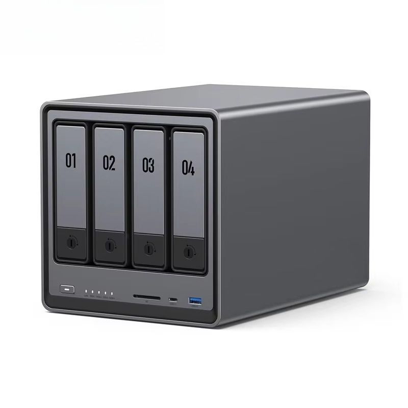 NASync DXP4800 وحدة تخزين شبكي - مراجعة Ddr5 8Gb وسعره
