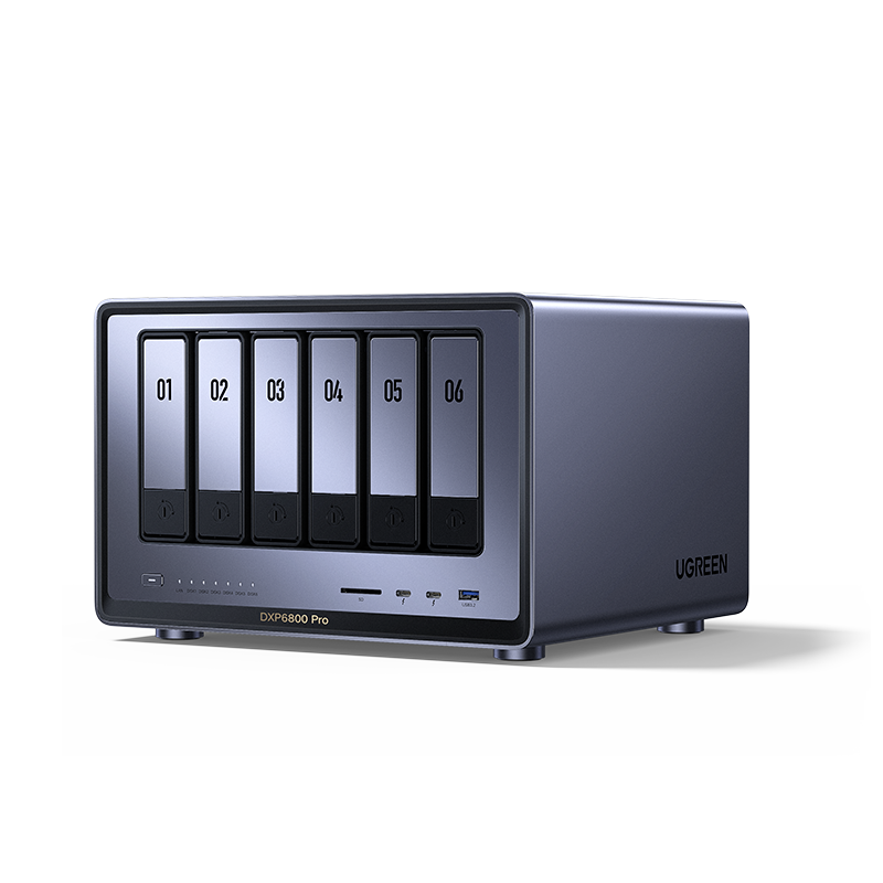 DXP6800 Pro 6-Bay Desktop NAS، - مراجعة Ddr5 8Gb وسعره