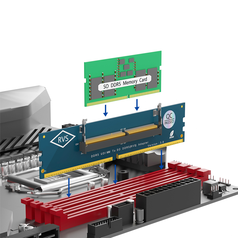 محول ذاكرة من نوع SO-DIMM إلى  - مراجعة Ddr5 Laptop Ram وسعره