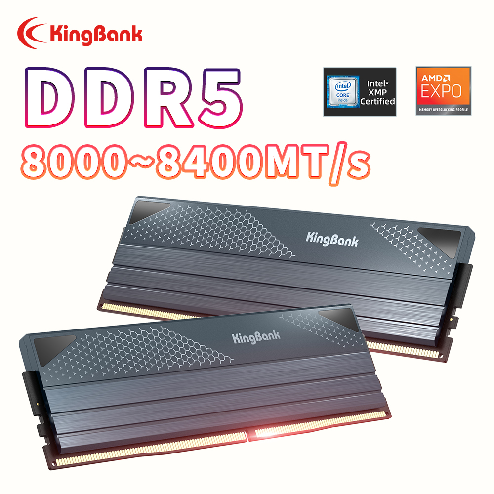 ذاكرة كينج بانك DDR5 KFXB سعة  - مراجعة Ddr5 4800Mhz وسعره