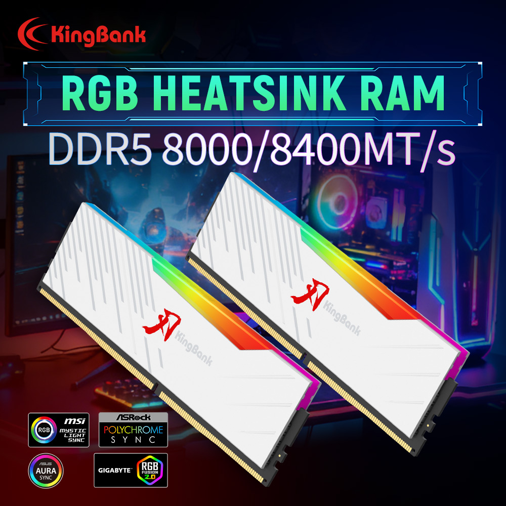 ذاكرة كينج بانك KRRW DDR5 بسعة - مراجعة Ddr5 4800Mhz وسعره