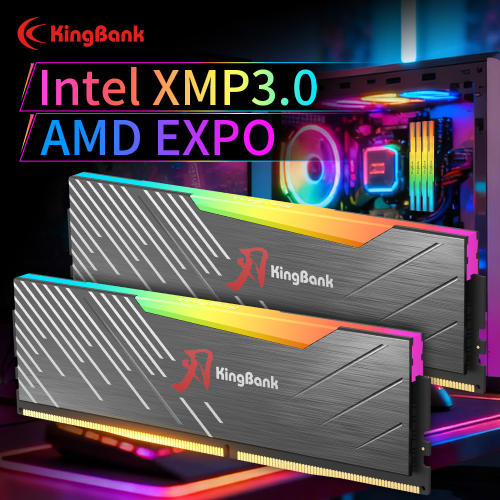 ذاكرة كمبيوتر مكتبي KingBank K - مراجعة Ddr5 4800Mhz وسعره