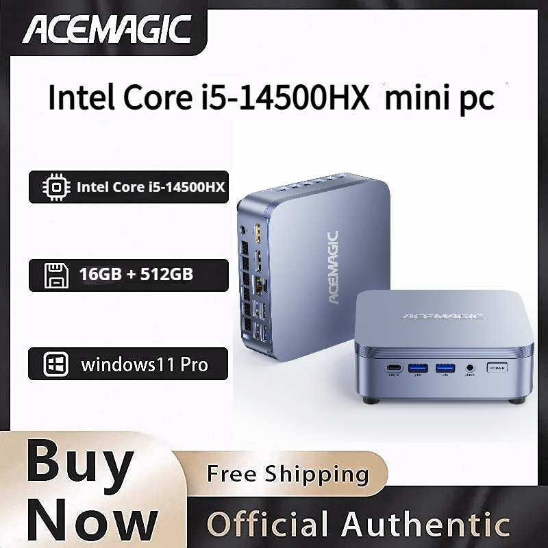 جهاز ACEMAGIC ميني كمبيوتر بمع - مراجعة Ddr5 32Gb وسعره