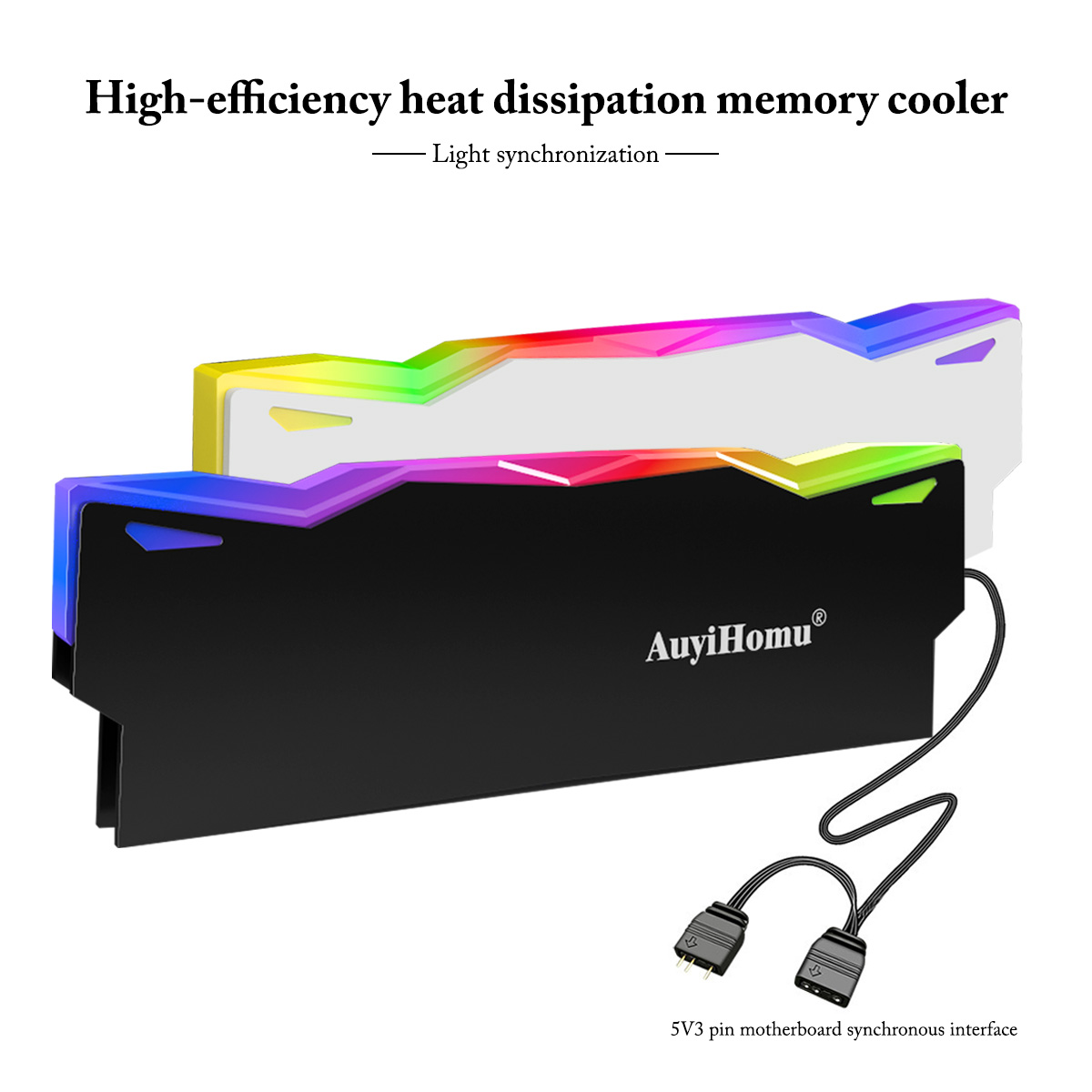 مشتت حراري RGB من AuyiHomu، مب - مراجعة Ddr5 Ram وسعره