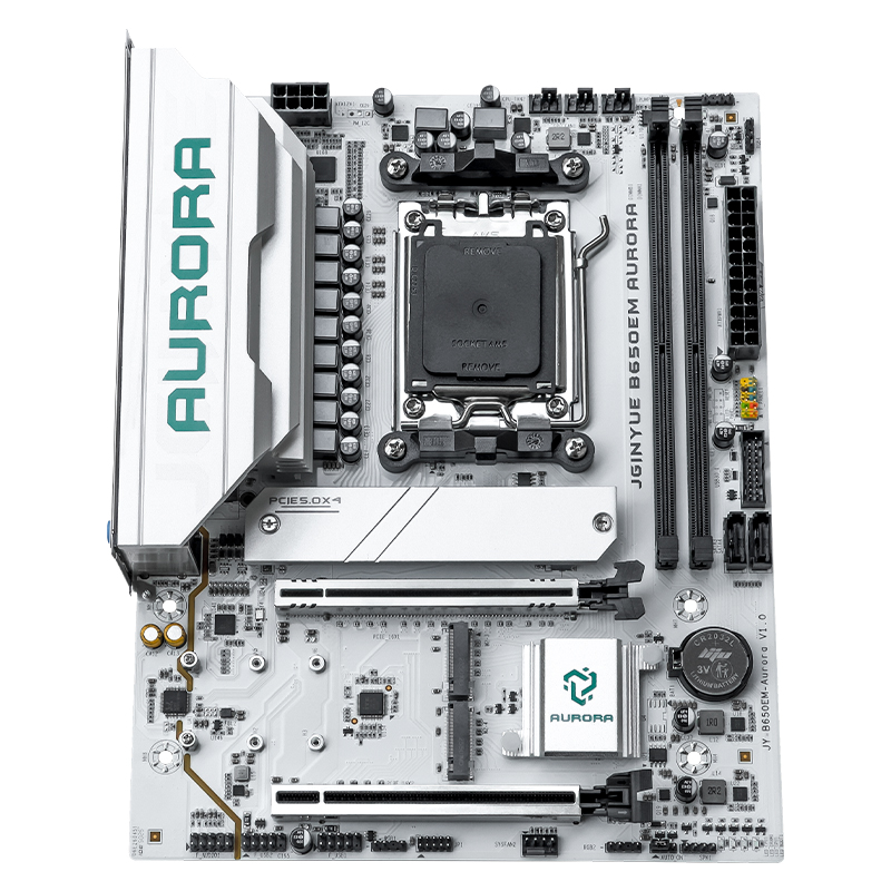 JGINYUE B650M AURORA اللوحة ال - مراجعة Ddr5 Rgb Ram وسعره